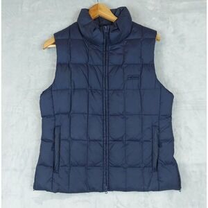 Intec Performance Gear Vest Adult Small Navy Down Fill Puffer Equestrian Horse